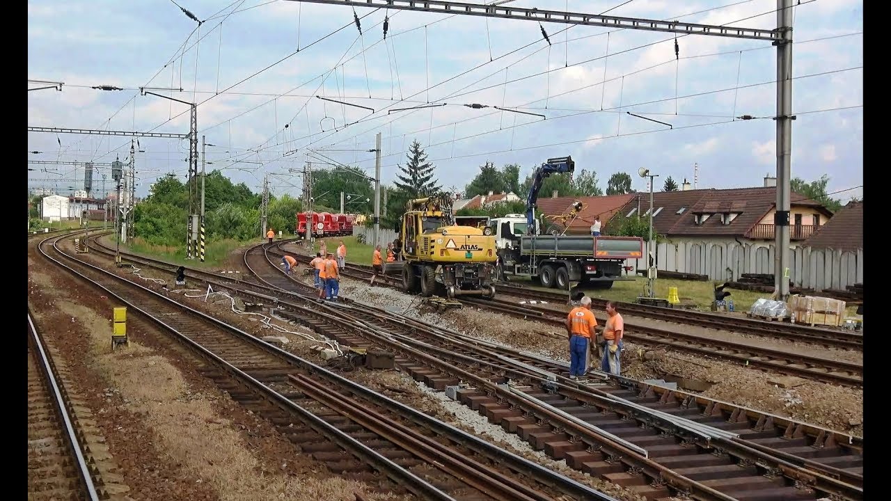 Driver's Eye, Line-side & Passenger's View - Zvolen to Valask-