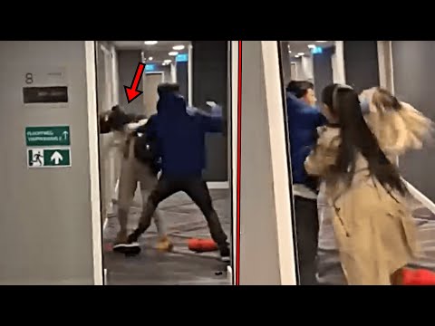Sara GBS kriegt Schläge im Hotel ZERSTÖRUNG