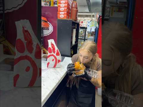Chick Fil A Chopped Cheese with Kid