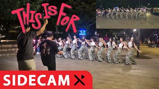 [KPOP IN PUBLIC SIDECAM.] TWICE (트와이스) _ 'THIS IS FOR' DANCE COVER by XPTEAM | INDONESIA