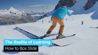 The Reality of Learning How to Box Slide on Skis