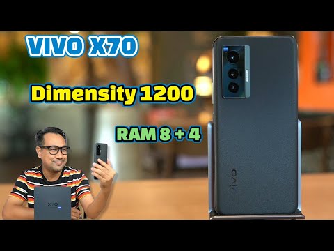 (THAI) รีวิว VIVO X70 5G  ชิปเซต Dimensity 1200  หน้าจอ POLED สเปคดีไม่แพ้รุ่นพี่ X70 Pro