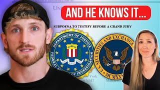 Why Hidden SEC, FBI Investigations Spell Trial Disaster for Logan Paul | LAWYER EXPLAINS