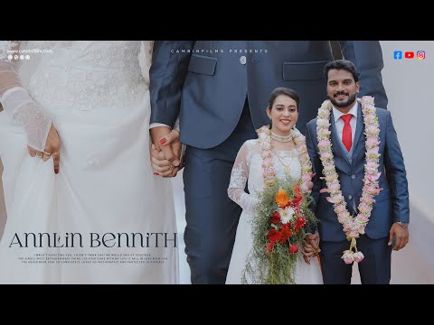 Dr.Bennith & Dr.Annlin | Wedding Highlights | A Beautiful Christian Wedding Celebration