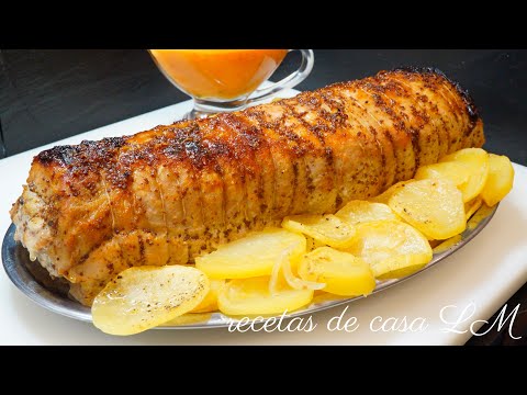 LOMO RELLENO PARA NAVIDAD Y FIN DE AÑO Y COMO ABRIR UN LOMO