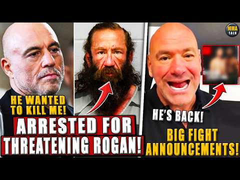 Joe Rogan RECEIVES DE4TH THREATS from the Liver King *ARR3STED*; BIG fights ANNOUNCED! Jon Jones