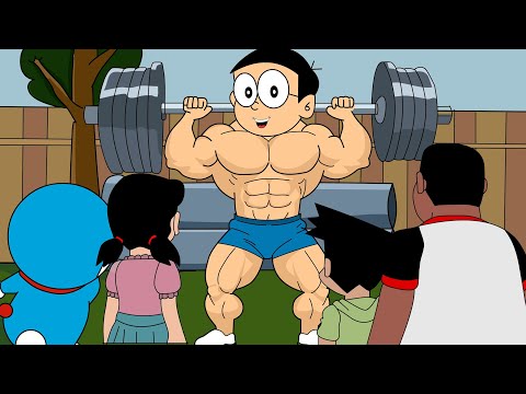 Nobita Doraemon Transformed to bodybuilder Ft Motupatlu | Doraemon In Tamil | Nobita Attitude😈