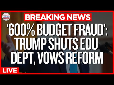 LIVE | Trump’s Education Revolution: Dept Dissolved, Wasteful Spending Cut | Times Now World