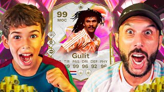 UN PACK RUUD 😍 !  MON FILS ME PACK GULLIT 99 FUTTIES " LE GOAT "
