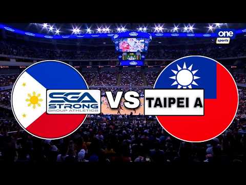 STRONG GROUP ATHLETICS VS CHINESE TAIPEI A JONES CUP 2024
