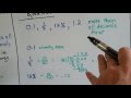 Comparing and Ordering Numbers and Decimals