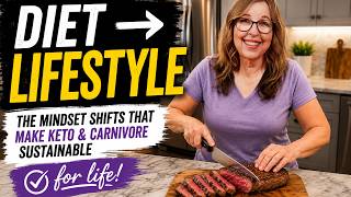 The 5 Mindset Shifts You Need To Make Keto and Carnivore Sustainable!