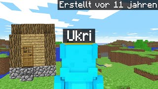 Ich habe meine erste Minecraft Welt gefunden in Minecraft!