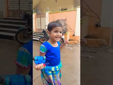 నాయనమ్మ vs మనవరాలు Emotional video Don't touch electric polls in rain 🌧️ season #shorts