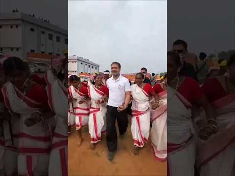 Rahul Gandhi Jharkhand Mein Nritya Kiya ||#viralshortvideo #rahulgandhi #shortvideo #shorts#congress