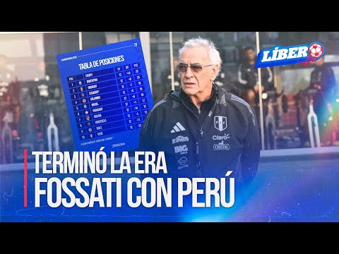 JORGE FOSSATI no seguirá al mando de la SELECCIÓN PERUANA tras MALOS RESULTADOS | Líbero