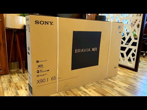 (HINDI) Sony Bravia XR X90J 4K TV In-depth Review & Unboxing- Sony X90J vs X85J 2022