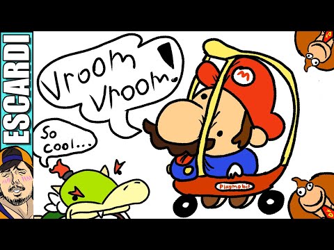 BOWSER JR quiere jugar MARIO KART [ Fandub Español ]