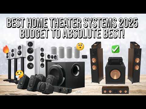 Best Home Theater Systems 2025: Top 5 Best Home Theater Speaker Systems To Check Out!