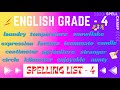 Spelling Common English Words