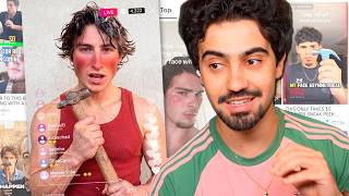 Os Garotos do TikTok que Martelam o Próprio Rosto.
