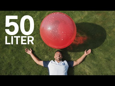 Will It Survive..? 😱 Monster Balloon Vs 50 Litre Water💦 #mrindianhacker #experiment