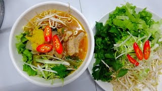 Bún Sườn Nấu Chua Thơm   nấu nhanh lẹ công thức đơn giản, chua ngọt dịu nhẹ đậm đà