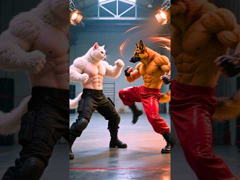 الفار ينقذ القط سيمو من السجن 🔓🐱| وتبدأ رحلة الانتقام المرعبة ضد العصابة ⚔️#ai #cat #shorts