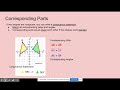 Exploring Congruence Statements and Corresponding Parts