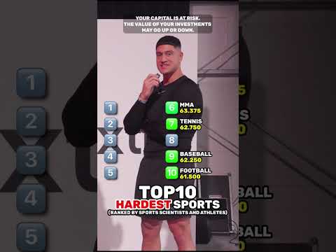 Top 10 HARDEST Sports 💪 AD | XTB