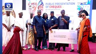 YouTube video thumbnail: Lagos Govt Pays N3.1bn Compensation to Landowners Affected by Infrastructure Projects