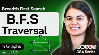 BFS Traversal in Graphs | Data Structure & Algorithms