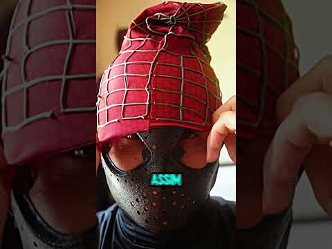 Mascara do Homem Aranha !!