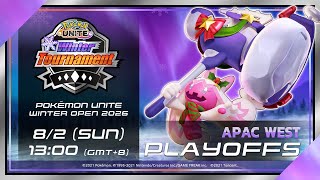 APAC WEST Pokémon UNITE Winter Tournament 2026