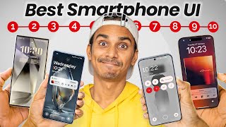 Ranking 10 Smartphone UI in India.