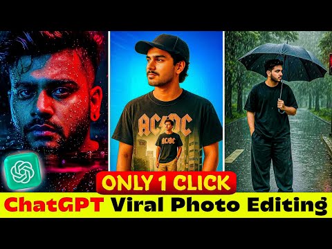 Instagram Trending ChatGPT Photo Editing🤯 | ChatGPT Se Apna Photo Kaise Banaen ⁉️ Photo editing