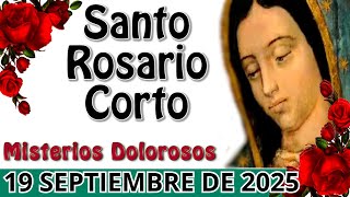 ✅ Santo Rosario  de Hoy Viernes 19 de Septiembre💜 Misterios Dolorosos 💗 Oración a la Virgen María