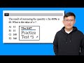 Understanding Percentages and Algebraic Concepts