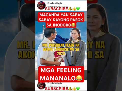#apolakay #imeldamarcos #bongbongmarcos #sandromarcos #indaysara #prrd #bbm #saraduterte #shorts #yt