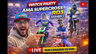 AMA SUPERCROSS RD3 — Reaccionamos EN VIVO a Anaheim 2