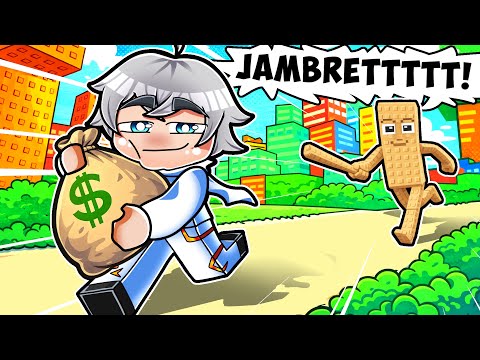 Aku Harus LATIH OTOT Demi RAMPOK BRAINROT di Roblox!