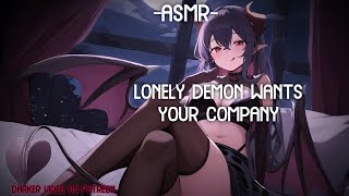 [ASMR] [ROLEPLAY] ♡lonely demon wants your company♡ (binaural/F4A)