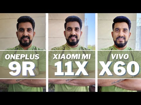 (ENGLISH) Xiaomi Mi 11X vs OnePlus 9R vs Vivo X60 Camera Comparison