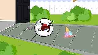 Why Countryball South Korea Is Taking OVER The Internet - Episode 4 #countryballs