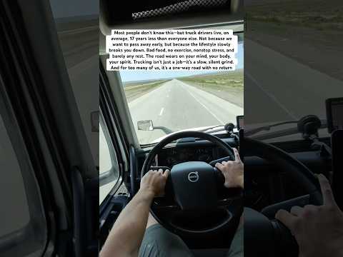 How Little A Truck Driver Actually Lives!