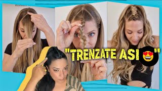 🔥 Peinados Fáciles y Trenzas para Cabello Largo | ¡Hermosos y en Tendencia 2025!