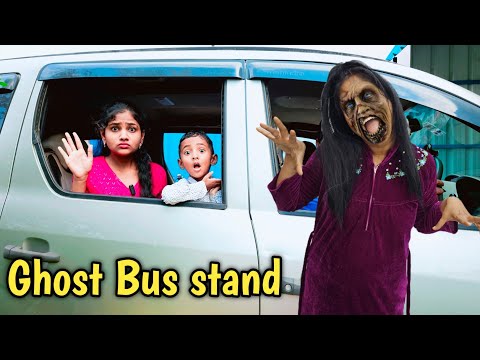 Ghost in old Bus stand 🚌 🚏 | comedy Entertainment video | Prabhu Shorts