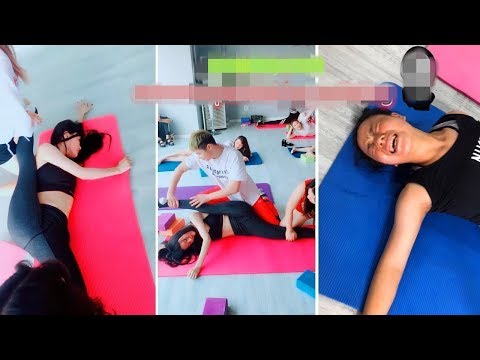 She Screamed, She Cried – But She DID the Splits!
