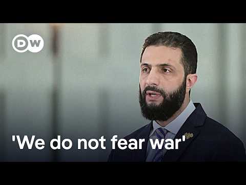 YouTube video thumbnail: Syria's Interim President Vows to Hold Attackers on the Druze Minority Accountable