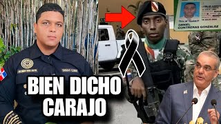 Noticias de último minuto!! Mira que acaba de pasar con el militar Dominicano Fallecido